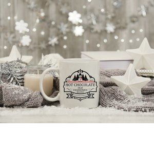 OLD FASHION HOT CHOCOLATE CERAMIC 12 OZ MUG